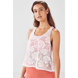 Fabletics White Elle Tank
